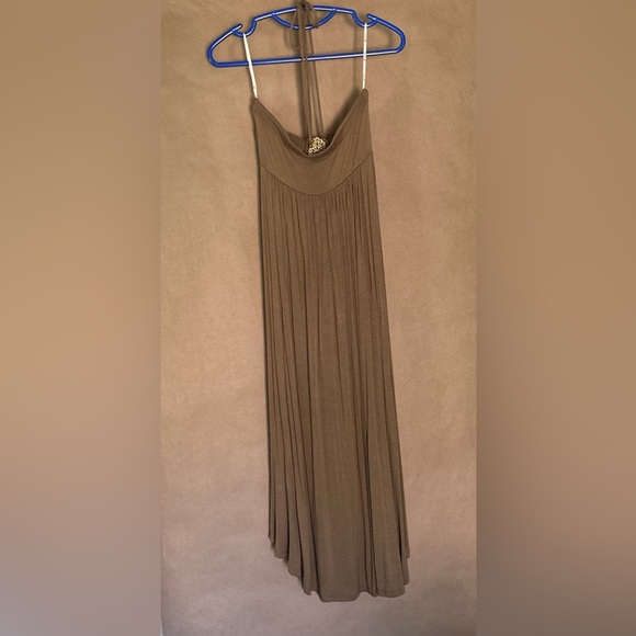 Forever 21 flare party flirty date halter spaghetti straps dress. Size M. - Picture 12 of 15